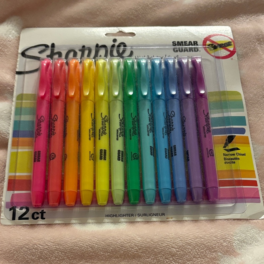 Sharpie Assorted Color Highlighters - 12 Pack
